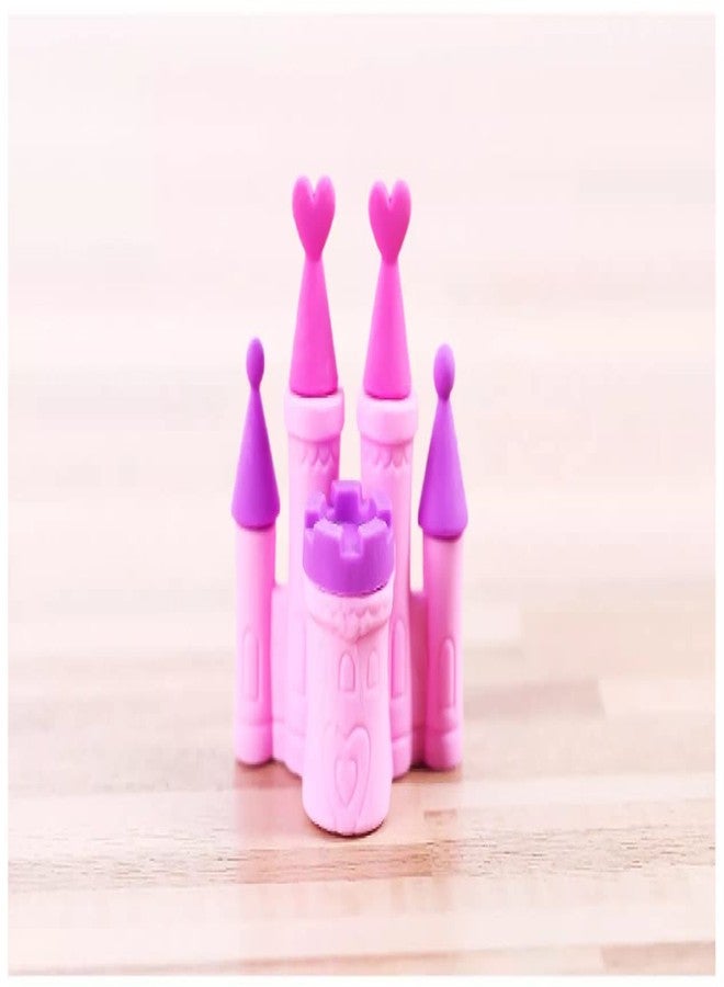 NGEL Mermaid Princess Erasers Set, School Educational Stationary Set for Kids, Cute Pencil Eraser Set - Image 5